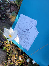 Lade das Bild in den Galerie-Viewer, Das Einhorn im Osternest – BK 07/III Kunstdruck