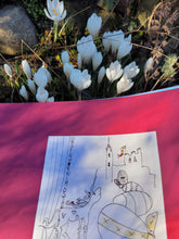 Lade das Bild in den Galerie-Viewer, Das Einhorn im Osternest – BK 07/IV Kunstdruck