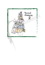 Lade das Bild in den Galerie-Viewer, Weihnachtseinhorn - Karte